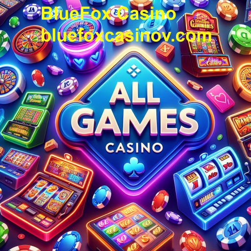 Descubra a Categoria 'Todos os Jogos' no BlueFox Casino